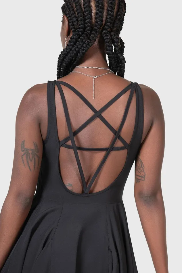 Women Midi Killstar Descend Dress