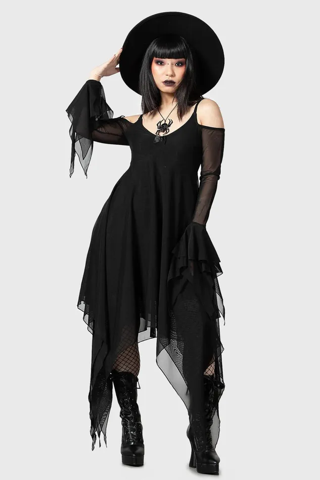 Women Midi Killstar Omen Crush Dress