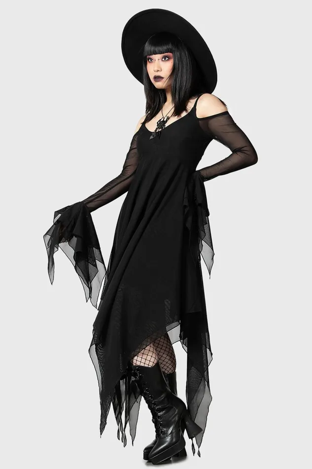 Women Midi Killstar Omen Crush Dress