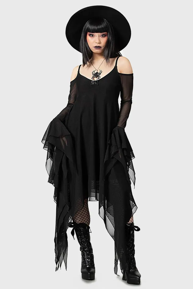 Women Midi Killstar Omen Crush Dress
