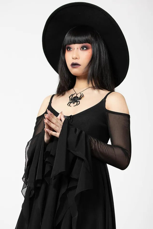 Women Midi Killstar Omen Crush Dress