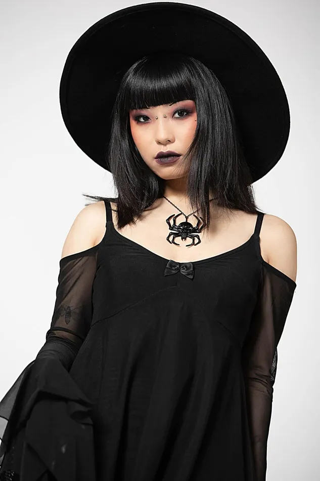 Women Midi Killstar Omen Crush Dress