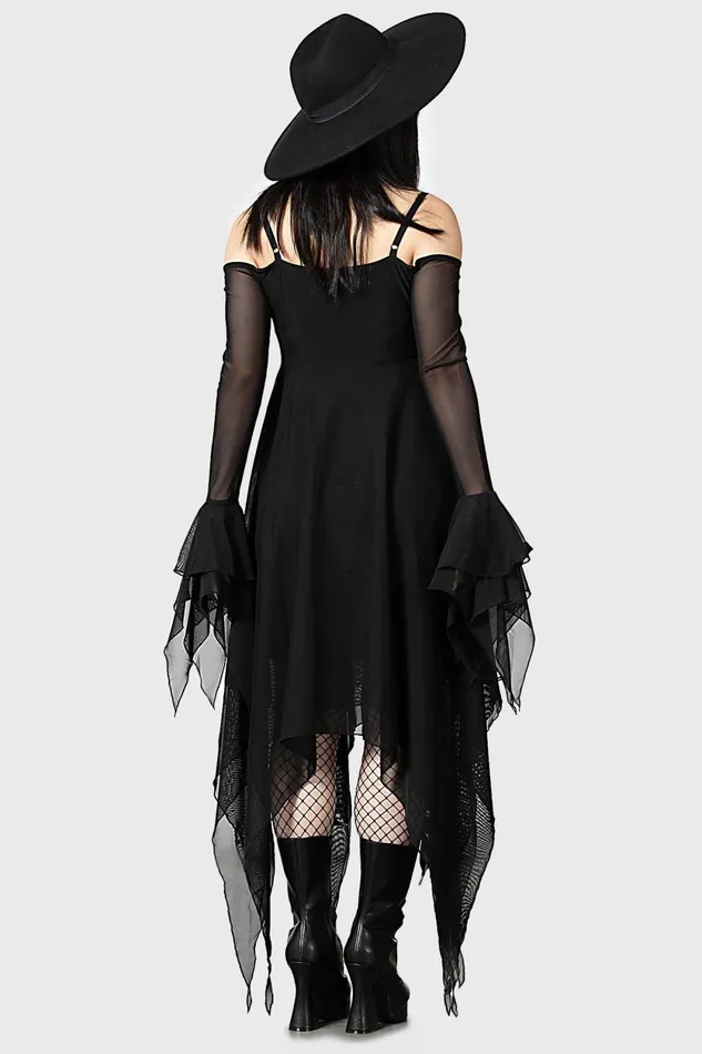 Women Midi Killstar Omen Crush Dress