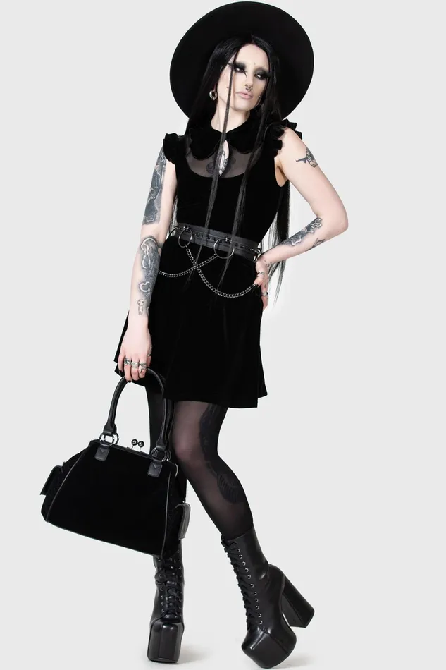 Women Mini Killstar Blazeorb Mini Dress