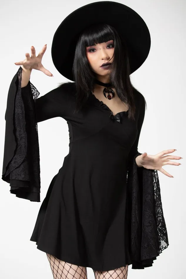 Women Mini Killstar Hagatha Sorceress Dress