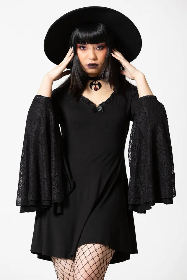 Women Mini Killstar Hagatha Sorceress Dress