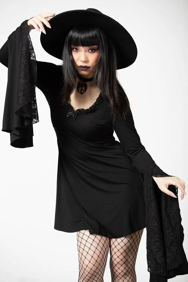 Women Mini Killstar Hagatha Sorceress Dress