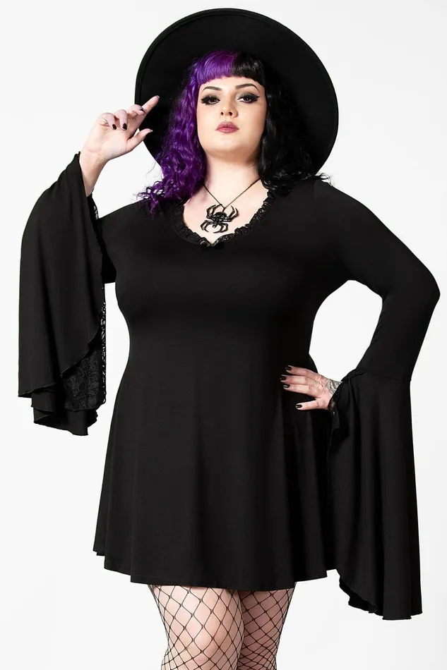 Women Mini Killstar Hagatha Sorceress Dress
