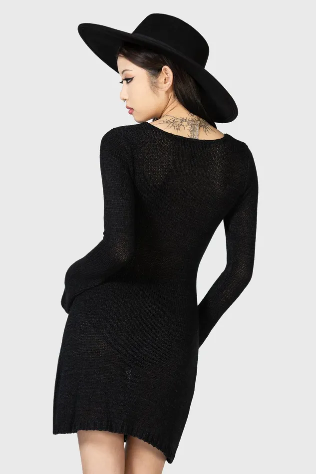 Women Mini Killstar Into The Abyss Cover Up Dress