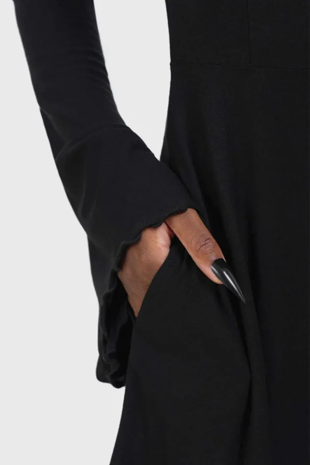 Women Mini Killstar Lacerated Dress