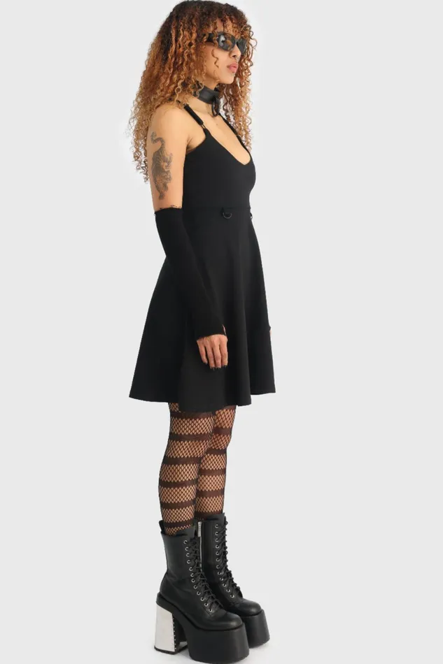 Women Mini Killstar Obscurita Mini Dress