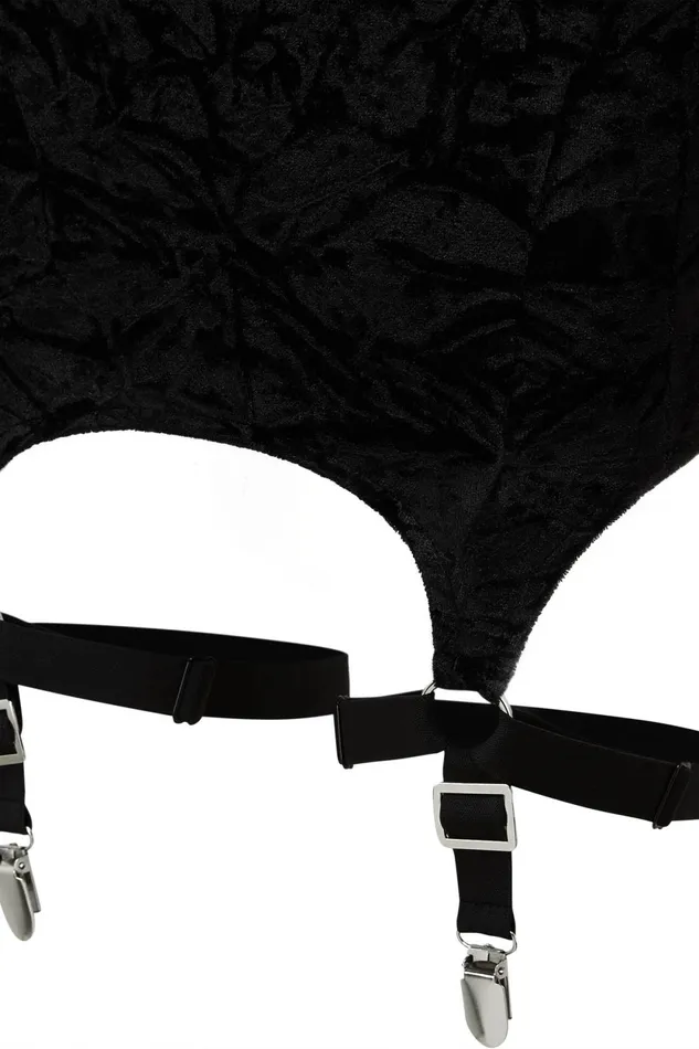 Women Mini Skirts Killstar Cassandra Velvet Mini Skirt B