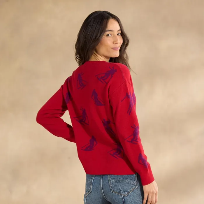 Women Mountain Air Sweater Petite Rhythmic Red Sundance Catalog Petite Styles Women Mountain Air Sweater Petite Rhythmic Red Sundance Catalog Petite Styles