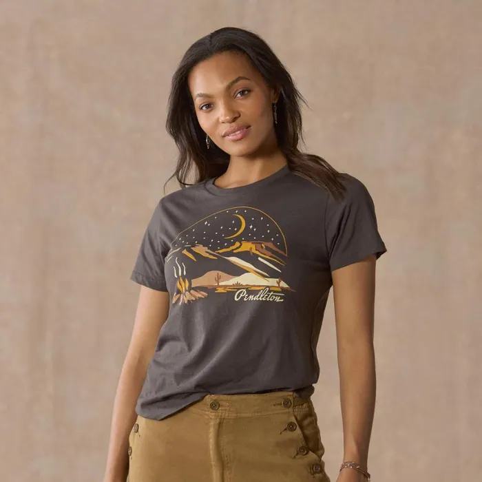 Women Mountain Course Tee White Sundance Catalog Tops Women Mountain Course Tee White Sundance Catalog Tops