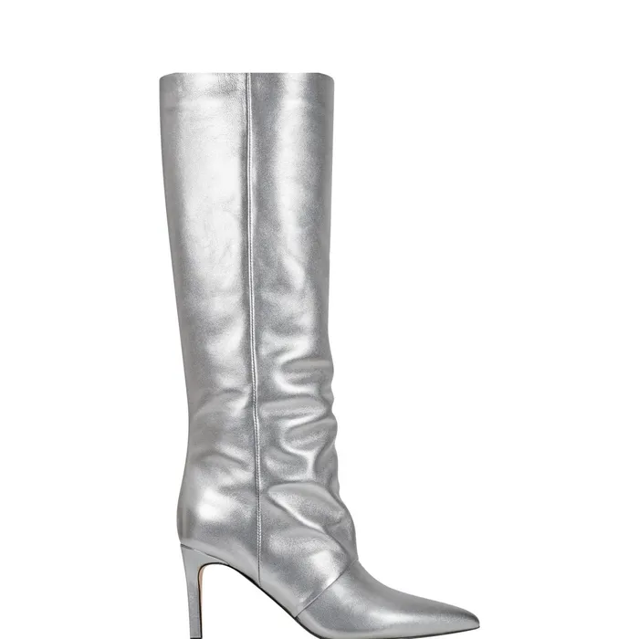 Women Narysa Dress Boot Pewter Marc Fisher Dress Boots