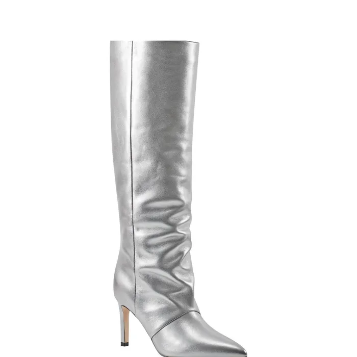 Women Narysa Dress Boot Pewter Marc Fisher Dress Boots