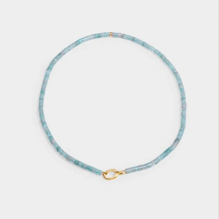Women Necklaces Katie Loxton Ocean Glow Waterproof Gold Choker