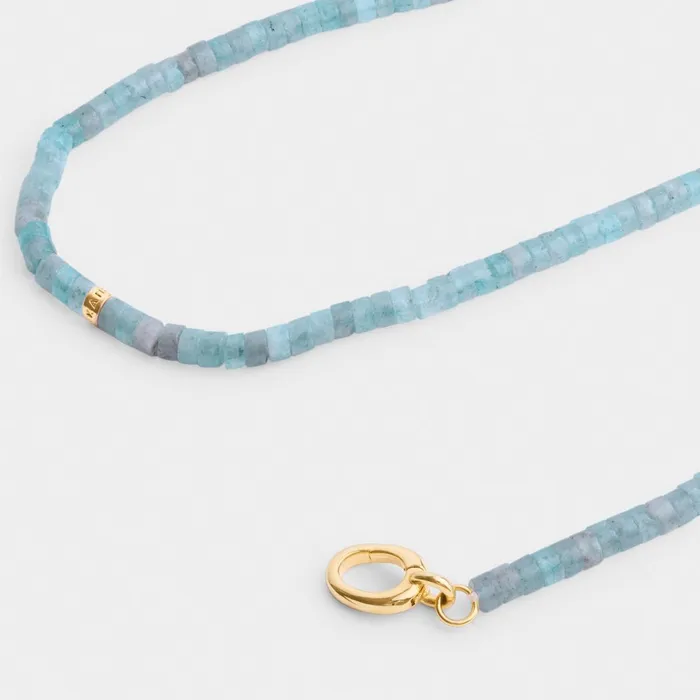 Women Necklaces Katie Loxton Ocean Glow Waterproof Gold Choker