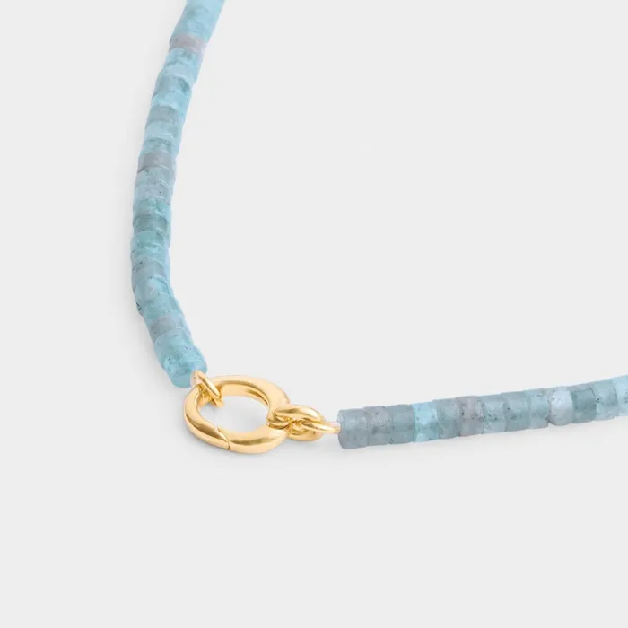 Women Necklaces Katie Loxton Ocean Glow Waterproof Gold Choker