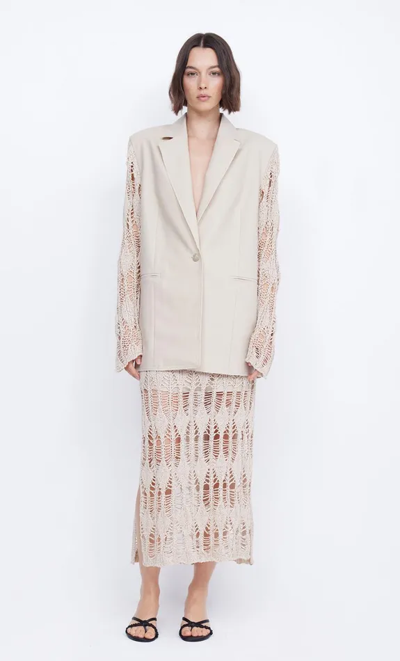 Women Outerwear Bec Bridge LYRA BLAZER Bone