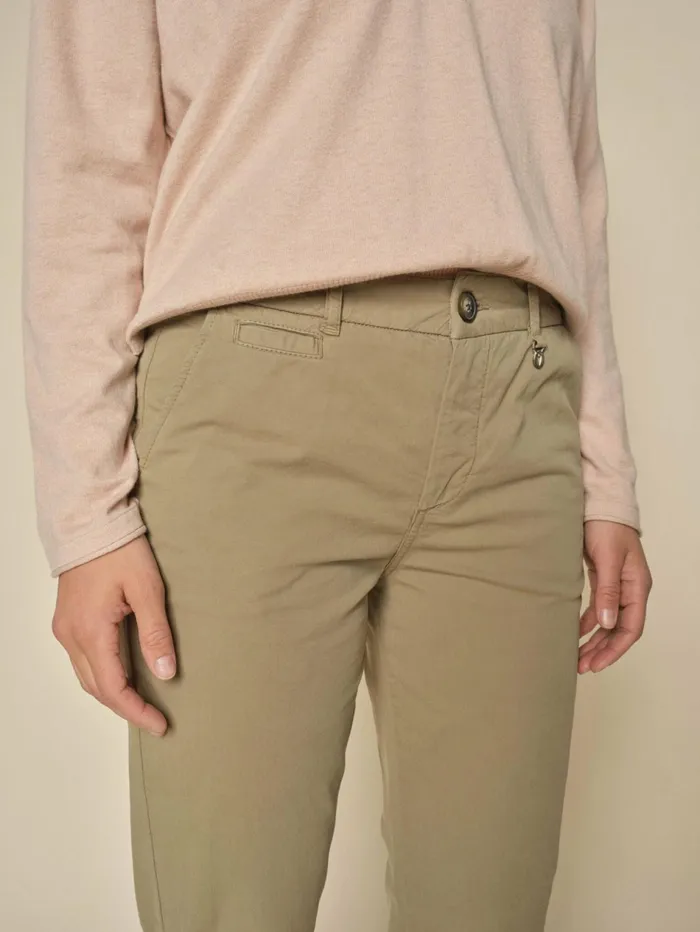 Women Pants MOS MOSH MMCeleste Detail Pant Mermaid