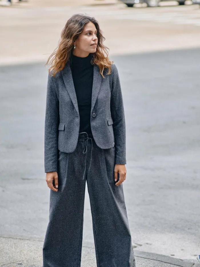 Women Pants MOS MOSH MMLeslie Zenia Pant Black