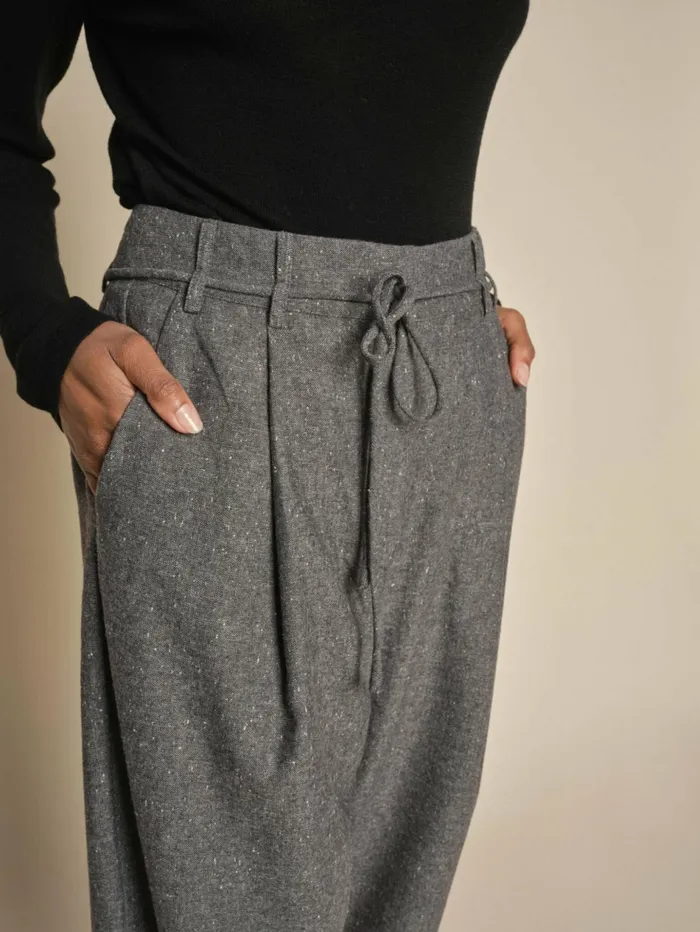 Women Pants MOS MOSH MMLeslie Zenia Pant Black