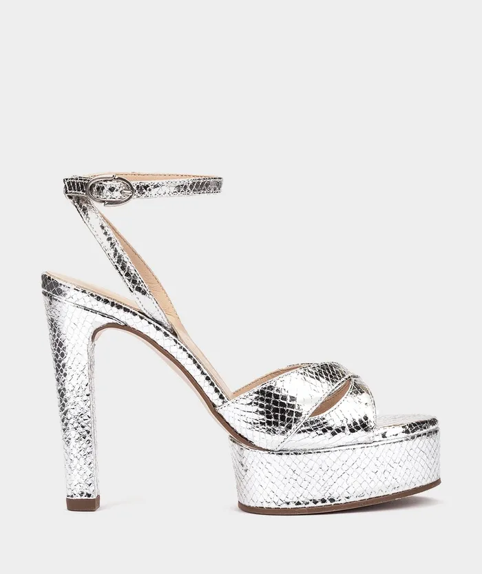 Women Patricia Metallic 8211 Heeled Sandals Pedro Miralles