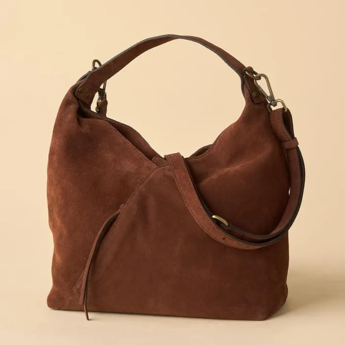 Women Petite Origami Bag Brown Sundance Catalog Handbags