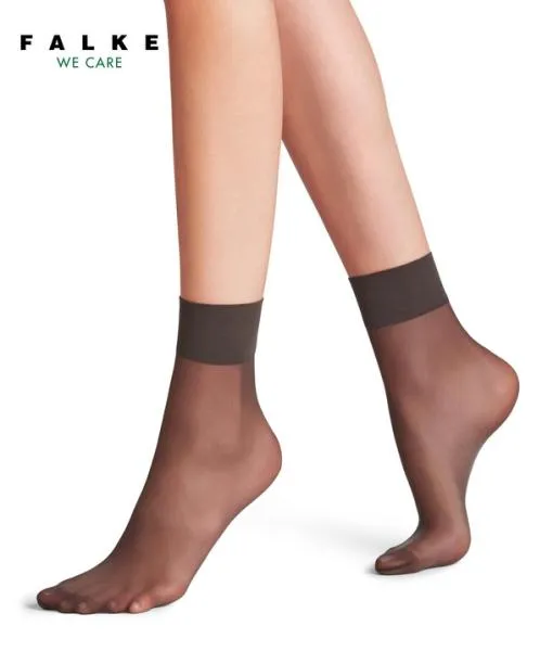 Women Pure Matt 20 DEN Women Anklets Anthracite FALKE Socks