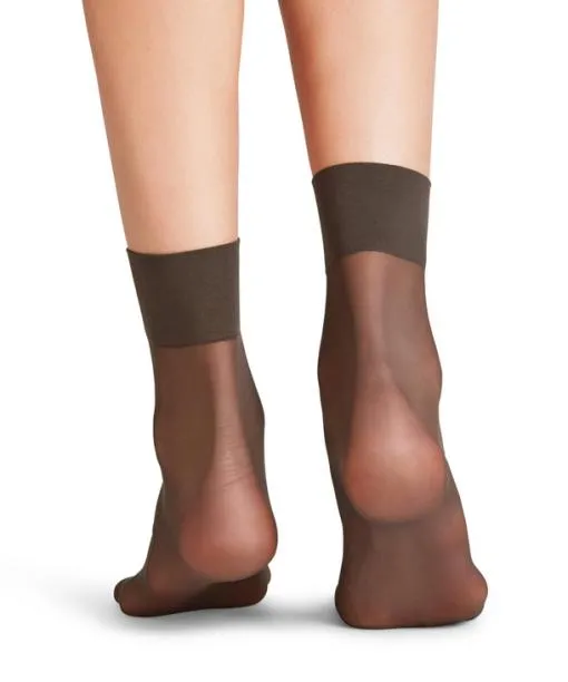 Women Pure Matt 20 DEN Women Anklets Anthracite FALKE Socks