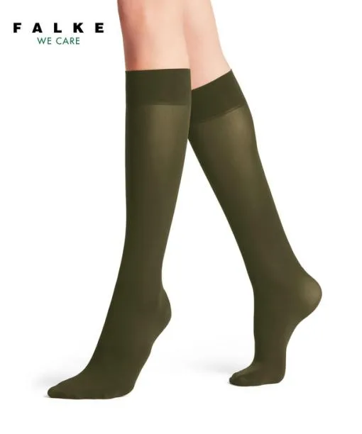 Women Pure Matt 50 DEN Women Kneehigh Socks Artichoke FALKE Fullyfashioned Stockings