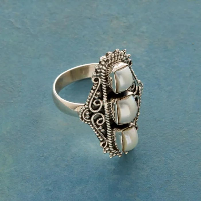 Women Regalia Pearl Ring Sundance Catalog Rings Women Regalia Pearl Ring Sundance Catalog Rings