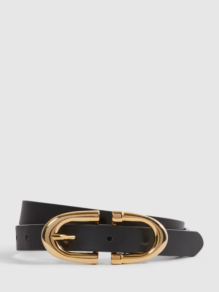 Women Reiss Belts Bailey Horseshoe Belt Black