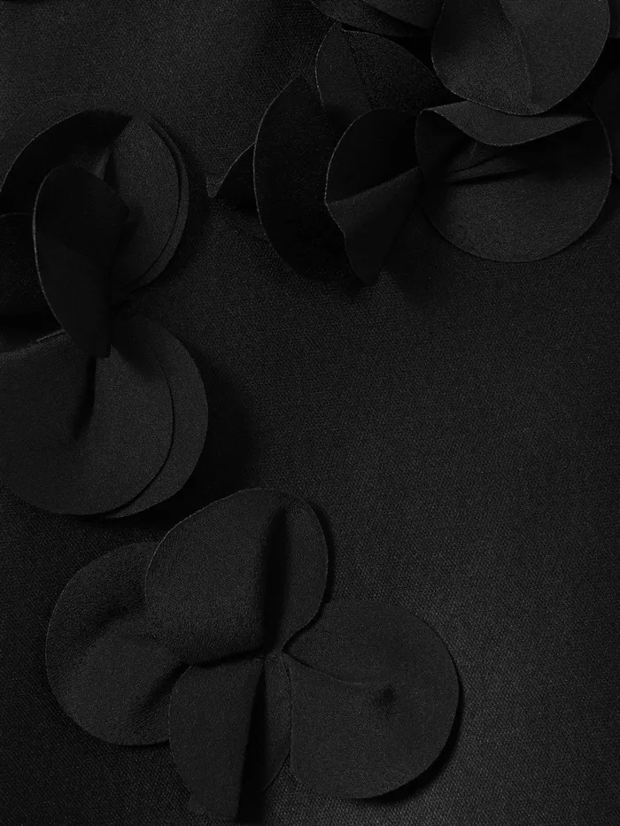 Women Reiss Dresses Ruffle Mini Dress Black