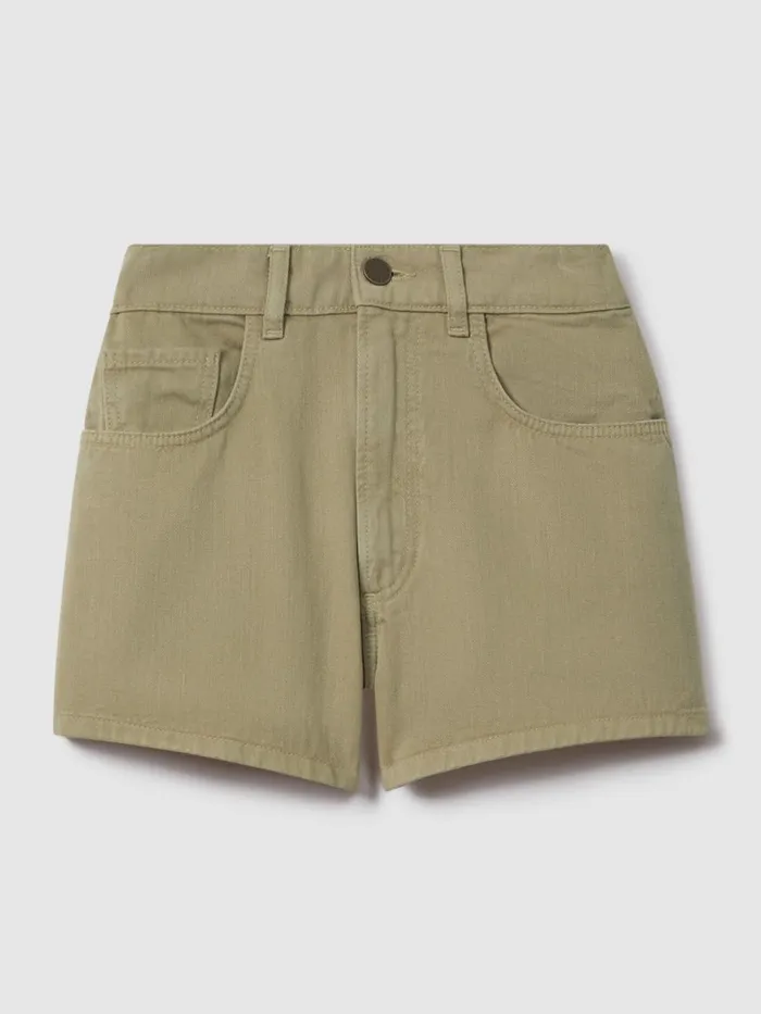 Women Reiss Shorts Colorado Garment Dyed Shorts Khaki