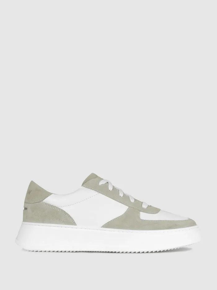 Women Reiss Sneakers Footwear Leather Marais Trainers Off White