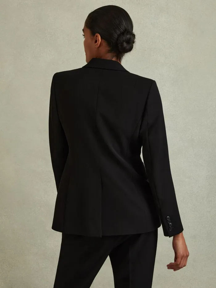 Women Reiss Suits and Tailoring Gabi Tailored Single Breasted Suit Blazer Black