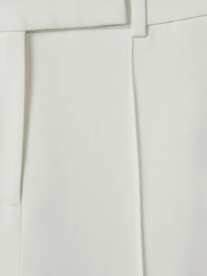 Women Reiss Suits and Tailoring Slim Flared Suit Trousers Ivory