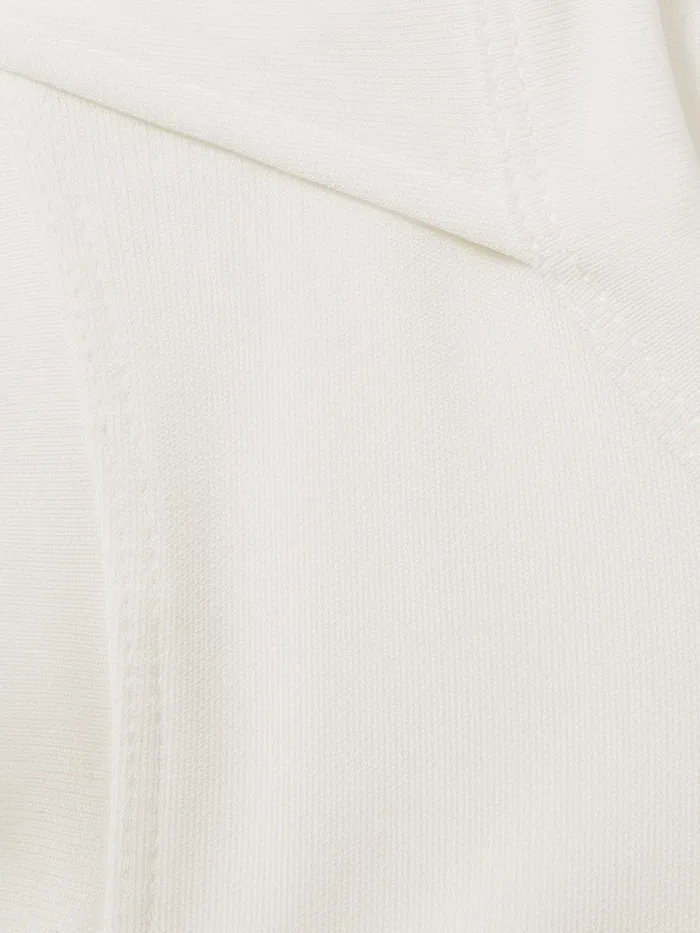 Women Reiss Tops Elva Draped Layered Top Ivory