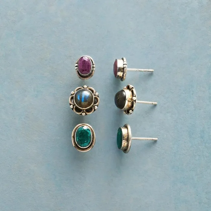 Women Renaissance Earring Trio Sundance Catalog Earrings