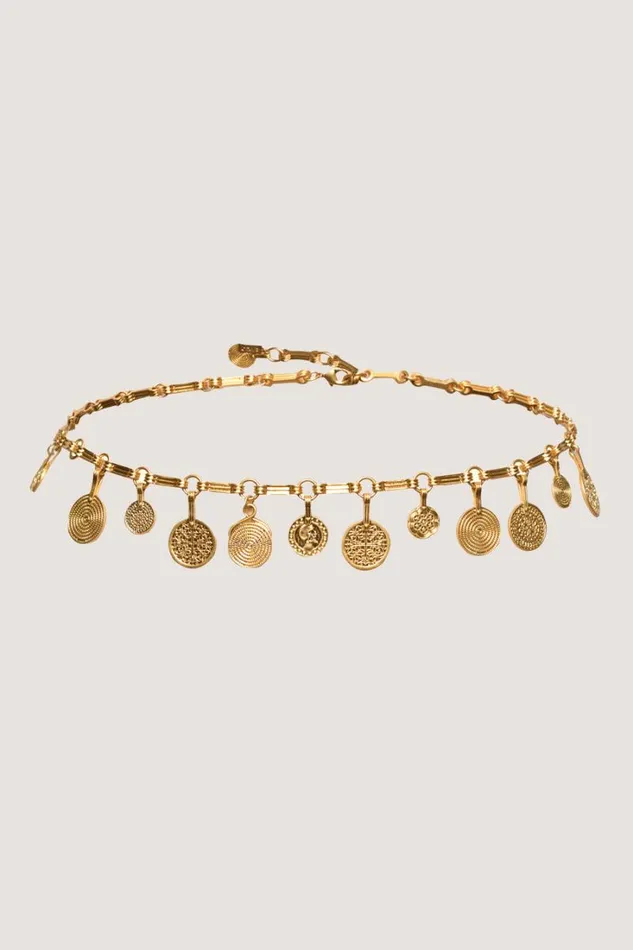 Women RIXO Honeymoon Isolde Belt Gold