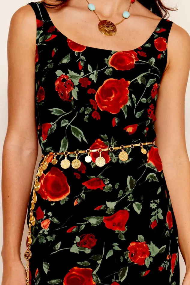 Women RIXO Honeymoon Isolde Belt Gold