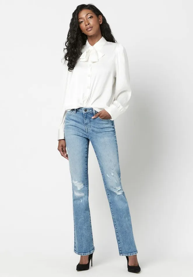 Women Romantic Cordelia Blouse Cream Buffalo David Bitton Blouses