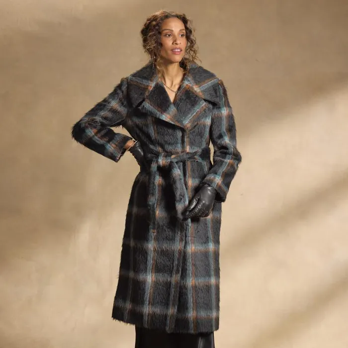 Women Rosemarie Plaid Coat Plaid Sundance Catalog Jackets and Coats Women Rosemarie Plaid Coat Plaid Sundance Catalog Jackets and Coats