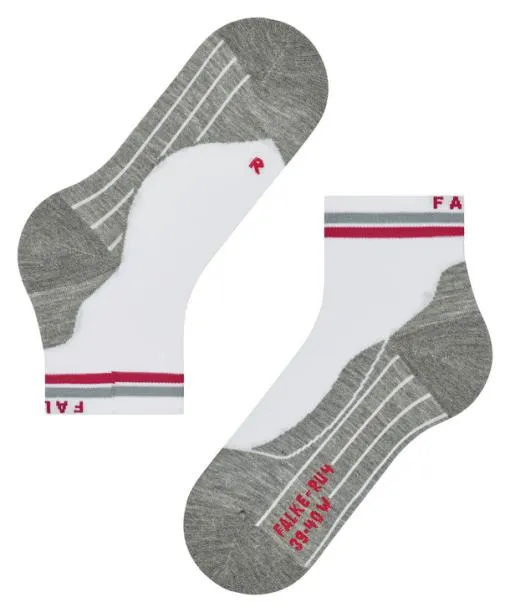 Women RU4 Endurance Short Reflect Women Running Socks White FALKE Running Socks