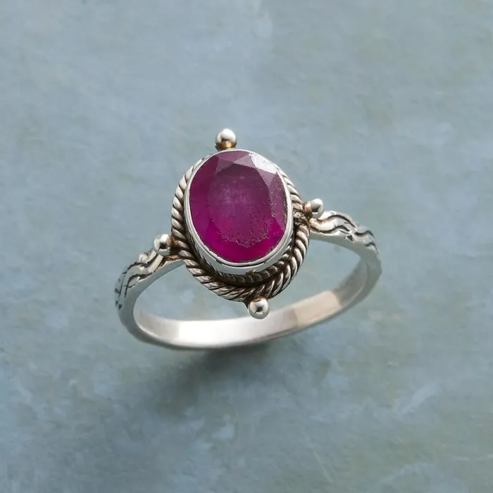 Women Ruby Direction Ring Sundance Catalog Rings