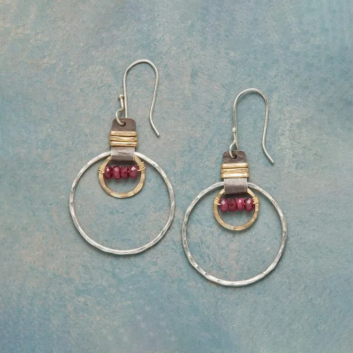 Women Ruby Ensemble Earrings Sundance Catalog Earrings