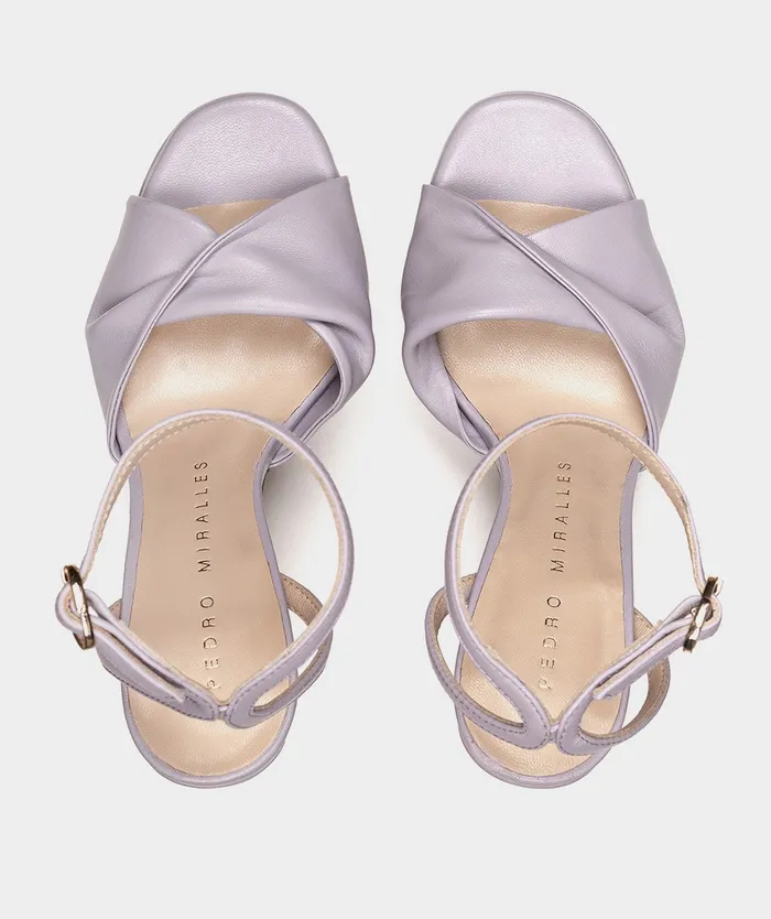 Women Sabugo Purple 8211 Heeled Sandals Pedro Miralles