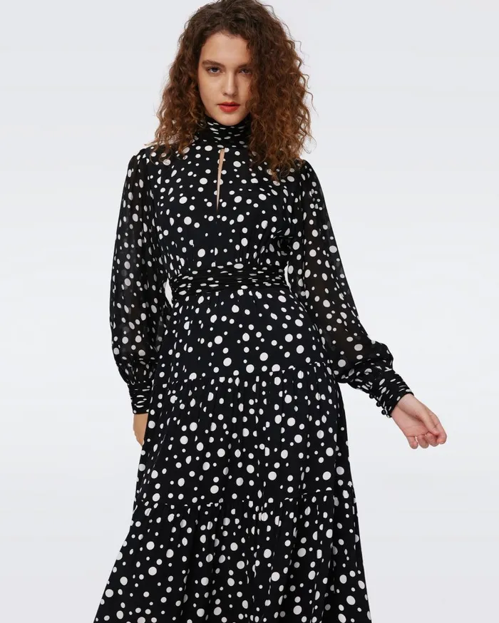 Women Sai Dress Spot Light DVF Dresses